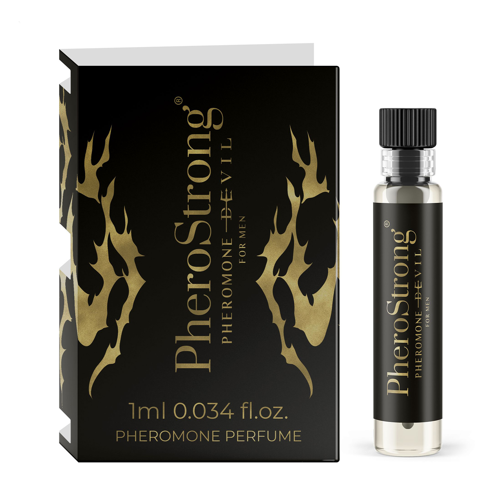 Парфуми чоловічі PheroStrong Devil For Men Pheromone Perfume з феромонами, 1 мл (пробник)