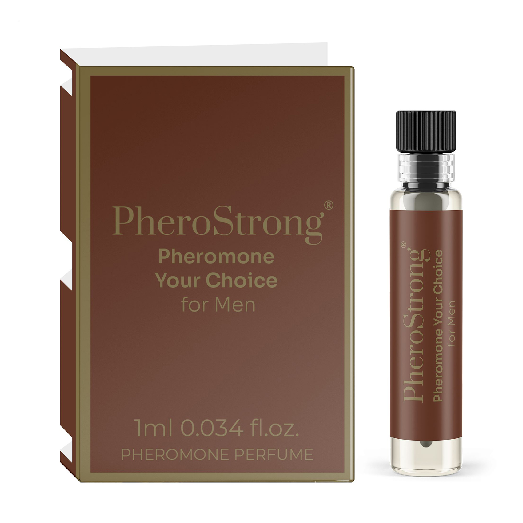 Парфуми чоловічі PheroStrong Your Choice For Men Pheromone Perfume з феромонами, 1 мл (пробник)
